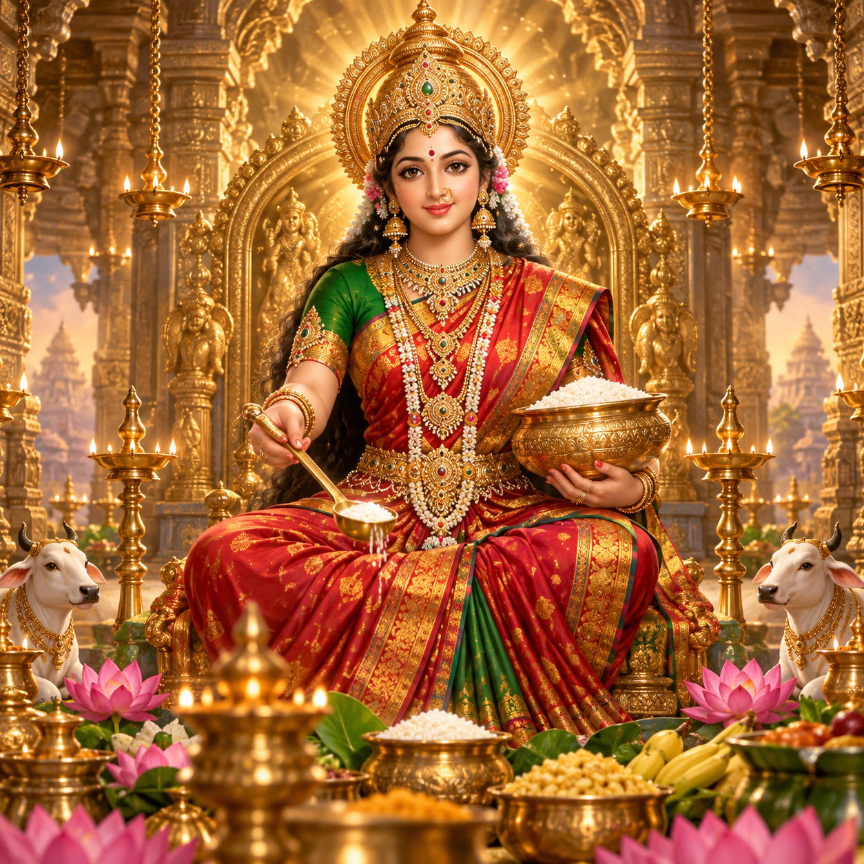 Goddess Annapurna