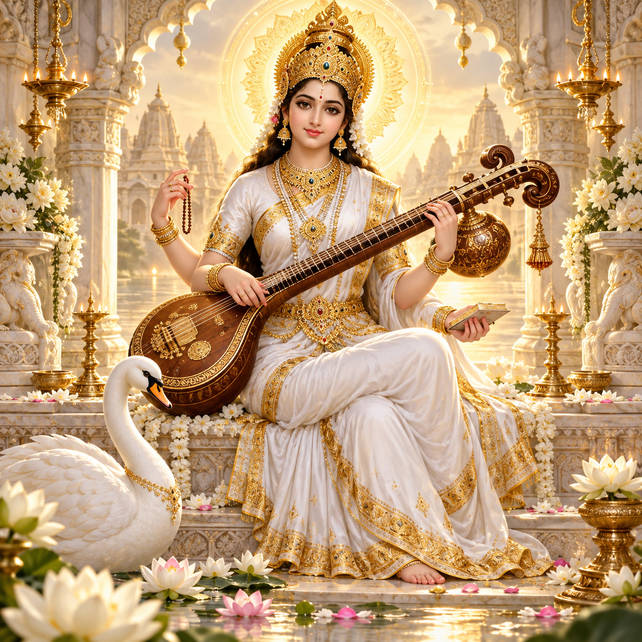 Goddess Saraswati